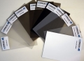 Adwindow samples rear projection films